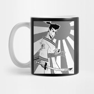 Samurai Jack Manga Style Mug